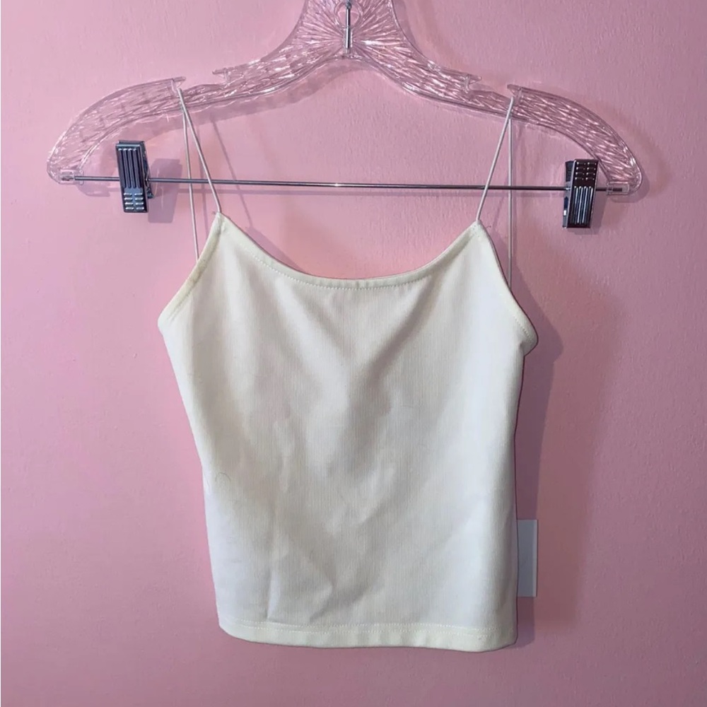 Adika Cream Tank Top